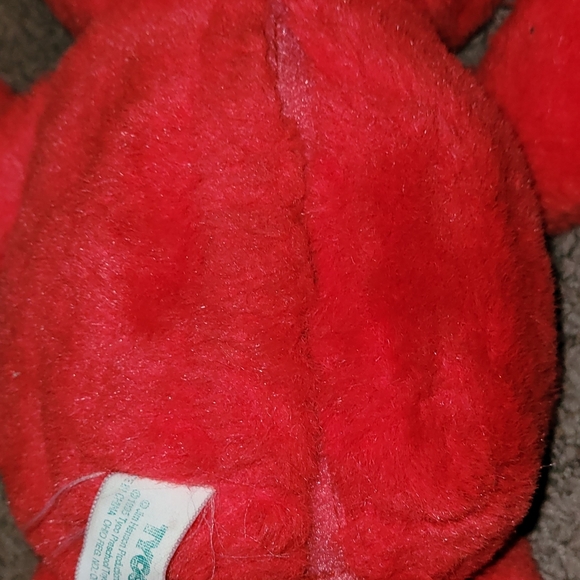 VINTAGE 1995 TYCO Sesame Street Tickle Me Elmo Original Plush - Picture 6 of 10